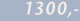 1300,-