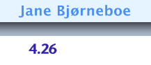 Jane Bj&oslash;rneboe